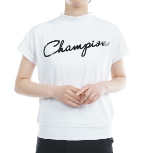 チャンピオンゴルフ　Champion GOLF　モックネック半袖シャツ　レディス