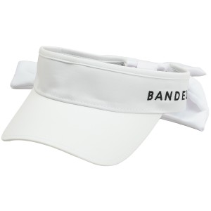 バンデル　BANDEL　リボン付きサンバイザー　レディス