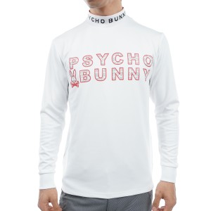 サイコバニー　PSYCHO BUNNY　HERVEY モックネック長袖Tシャツ