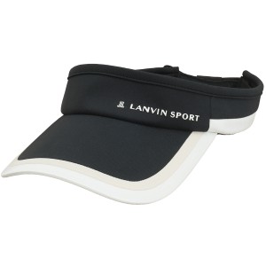 ランバン スポール　LANVIN SPORT　ラインデザインサンバイザー　レディス