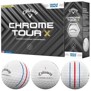 キャロウェイゴルフ　CHROME TOUR　CHROME TOUR X 24 トリプル・トラック ボール