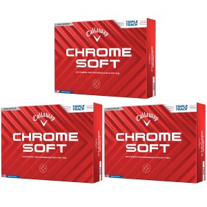 キャロウェイゴルフ　CHROME SOFT　CHROME SOFT 24 トリプル・トラック ボール 3ダースセット