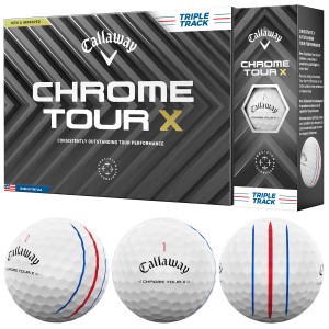 キャロウェイゴルフ　CHROME TOUR　CHROME TOUR X 24 トリプル・トラック ボール 3ダースセット