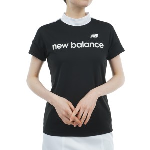 ニューバランス　New Balance　モックネック半袖Tシャツ　レディス