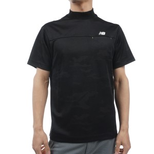 ニューバランス　New Balance　モックネック半袖Tシャツ