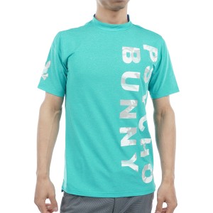 サイコバニー　PSYCHO BUNNY　Primeflex カモバニーロゴ ストレッチモックネック半袖Tシャツ