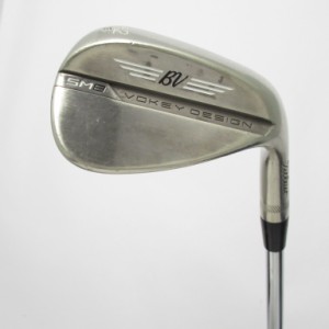 【中古ゴルフクラブ】タイトリスト　Vokey　ボーケイデザイン SM8 ブラッシュドスチール ウェッジ スチールシャフト　シャフト：スチー…