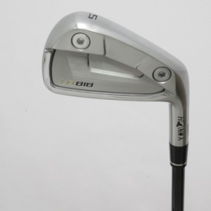 【中古ゴルフクラブ】本間ゴルフ　HONMA　LB-818 ポケットキャビティ アイアン VIZARD 60　シャフト：VIZARD 60