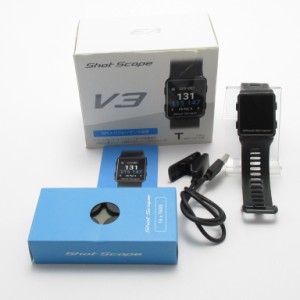 【中古】ショットスコープ　Shot Scope　ショットスコープ V3 GPSウォッチ  -