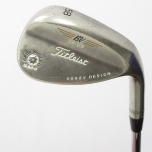 【中古ゴルフクラブ】タイトリスト　Vokey　Vokey SPINMILLED SM4 ブラックニッケル ウェッジ Dynamic Gold　シャフト：Dynamic Gold