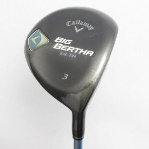 【中古ゴルフクラブ】キャロウェイゴルフ　BIG BERTHA　ビッグバーサ BETA フェアウェイウッド AIR SPEEDER FOR BIG BERTHA　シャフト…