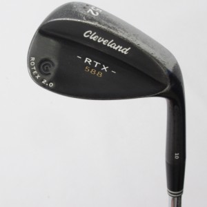 【中古ゴルフクラブ】クリーブランド　Cleveland Golf　588 RTX 2.0 BLACK SATIN ウェッジ Dynamic Gold　シャフト：Dynamic Gold