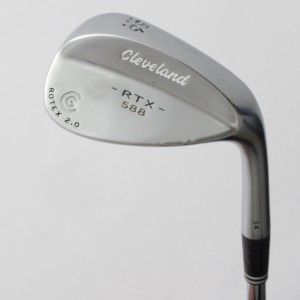 【中古ゴルフクラブ】クリーブランド　Cleveland Golf　588 RTX 2.0 TOUR SATIN ウェッジ Dynamic Gold　シャフト：Dynamic Gold