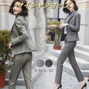 no brand（ノーブランド）の「グレンチェック セットアップ