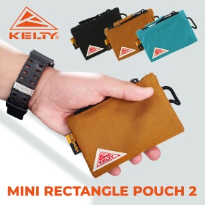 KELTY ケルティ MINI RECTANGLE POUCH 2 ミニ レクタングル ポーチ 2 32592348 正規品 [ネコポス対象]