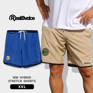 RealBvoice リアルビーボイス WW HYBRID STRETCH SHORTS BIG SIZE [ネコポス対象]