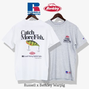 RUSSELL ATHLETIC ラッセルアスレティック Russell x Berkley Warpig バークレー ウォーピッグ Tシャツ RBK-2403 正規品 [ネコポス対象]