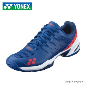 【20%OFF 最終売り切り！23cm3Eのみ】 YONEX ヨネックス パワークッションチームAC YNX-SHTTAC (097)ネイビー/レッド 硬式テニス