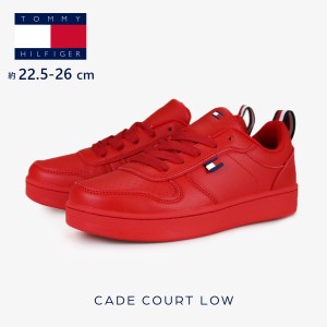 【キャンペーン対象】【50%OFF】 TOMMY HILFIGER トミーヒルフィガー CADE COURT LOW ケード コート ロー RED 日本正規販売代理店