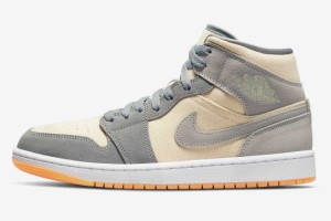 Nike Air Jordan 1 Mid SE  Coconut Milk/Particle Grey ナイキ エアジョーダン1 ミッド SE  ココナッツミルク/パーティクル グレー DN42