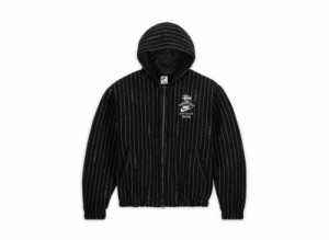 Stussy x Nike Siped Wool Jacket  Black ステューシー x ナイキ ストライプ ウール ジャケット  ブラック SS-557  S M L XL