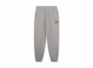 Stussy x Nike Fleece Pants  Grey ステューシー x ナイキ フリース パンツ グレー SS-565 S M L XL【中古】新古品