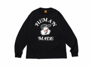 HUMAN MADE GDC White Day L/S T-shirt  Black ヒューマン メイド ガールズ ドント クライ ホワイト デー ロングスリーブ Tシャツ  ブラ