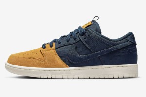 Nike SB Dunk Low  Desert Ochre and Midnight Navy ナイキ SB ダンク ロー  デザートオークル アンド ミッドナイトネイビー DX6775-400