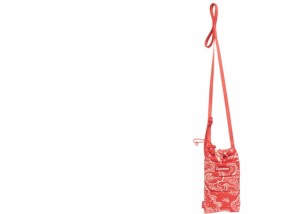 Supreme Puffer Neck Pouch  Red Paisley シュプリーム パファー ネック ポーチ  レッド ペイズリー  22AW