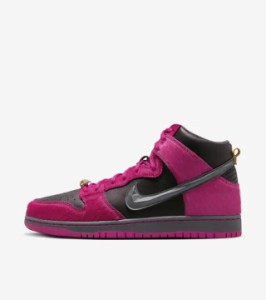 Run The Jewels × Nike SB Dunk High  Active Pink and Black ラン ザ ジュエルズ × ナイキ SB ダンク ハイ  アクティブピンク アンド 