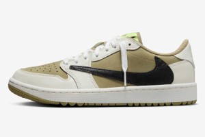 Travis Scott Nike Air Jordan 1 Low Golf  Neual Olive トラヴィス・スコット ナイキ エアジョーダン1 ロー ゴルフ ニュートラルオリー