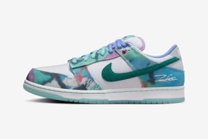 Futura Nike SB Dunk Low White and Geode Teal フューチュラ ナイキ SB ダンク ロー ホワイト アンド ジオードティール HF6061-400【中