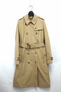 BURBERRY The Long Kensington Heritage Trench Coat バーバリー ケンジントン ヘリテージ ロングトレンチコート SIZE UK6(XS/S)【中古】