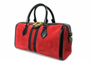 グッチ GUCCI オフィディア ミディアム 2WAYハンドバッグ ショルダー レッド×ブラック [レディース] 524532 D6ZYB 8670　ショルダースト