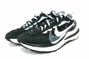 NIKE ナイキ sacai サカイ Vaporwaffle ヴェイパーワッフル ブラック ホワイト US10 (約28cm）【中古】