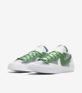 SACAI x NIKE BLAZER LOW CLASSIC GREEN サカイ　x  ナイキ　ブレーザー　ロー　クラシックグリーン