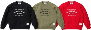 Supreme / WTAPS Crewneck シュプリーム ダブルタップス クルーネック【中古】新古品