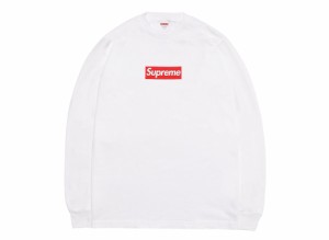 20FW Supreme Box Logo L/S Tee Whiteシュプリーム ロゴT　ホワイト【中古】新古品