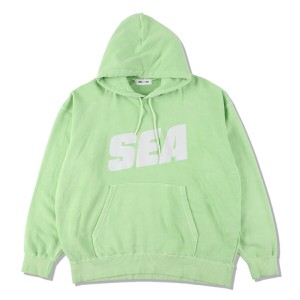 サイズ選択可 21AW  WIND AND SEA (SEA-ALIVE) HOODIE  LIME ウィン ダン シー (シー-アライブ) フーディー パーカー ライム 選べるサイ