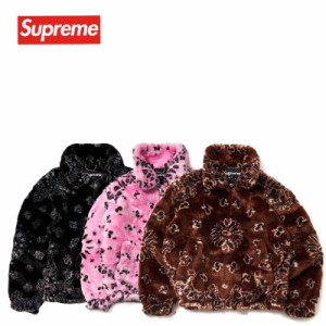 Supreme Bandana Faux Fur Bomber Jacket 21SS WEEK1　シュプリーム　バンダナフェイクファーボンバージャケット