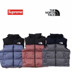 21SS WEEK5 Supreme×The North Face Studded Nuptse Vest シュプリーム×ノースフェイス　スタッズ　ヌプシ　ベスト　ダウン