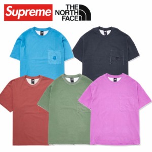 21SS Supreme × The North Face　 Pigment Printed Pocket Tee シュプリーム ザノース フェイス ピグメント プリント ポケット Tシャツ