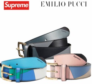 21SS Supreme x Emilio Pucci  Belt シュプリーム× エミリオプッチ　ベルト　選べるカラー【新古品】