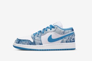 Nike GS Air Jordan 1 Low  Washed Denim ナイキ GS エアジョーダン1 ロー  ウォッシュド デニム    GS（ガールズサイズ）