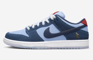 Why So Sad? × Nike SB Dunk Low  Coastal Blue/Speed Yellow-University Red ワイ ソー サッド? × ナイキ SB ダンクロー  コースタル