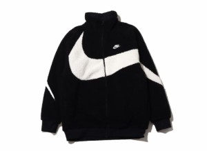 Nike VM SWOOSH FULLZIP JACKET  Black Sail ナイキ メンズ スポーツウェア スウッシュ フルジップ リバーシブル ジャケット ブラック セ