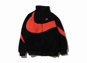 Nike VM SWOOSH FULLZIP JACKET  Black Chili Red ナイキ メンズ スポーツウェア スウッシュ フルジップ リバーシブル ジャケット ブラッ