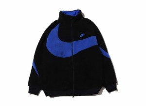 Nike VM SWOOSH FULLZIP JACKET  Black Game Royal ナイキ メンズ スポーツウェア スウッシュ フルジップ リバーシブル ジャケット ブラ