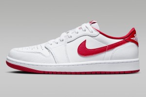 Nike Air Jordan 1 Reo Low OG White and University Red ナイキ エアジョーダン1 レトロ ロー OG  ホワイト アンド ユニバーシティレッ