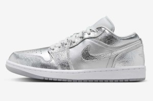 Nike WMNS Air Jordan 1 Low SE  Metallic Silver ナイキ ウィメンズ エアジョーダン1 ロー SE  メタリックシルバー FN5030-001【中古】